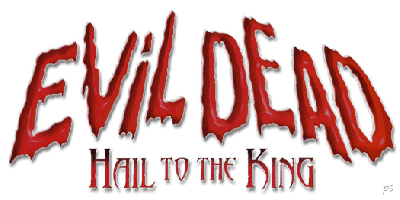 Evil Dead Hail to the King logo for Playstation